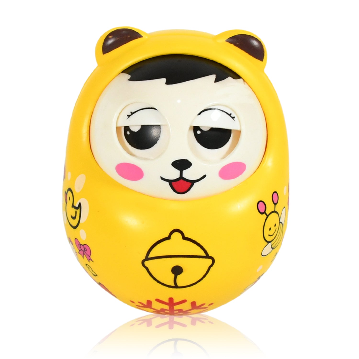 Musical Roly Poly Toys for Baby | Push and Shake Wobbling Toy with Music | Tumbler Doll Toy for Babies | Sound Balancing Doll Toys for Baby Boys, Girls 8+ Months Multicolor (1 Pc) Musical Roly Poly Toys for Baby | Push and Shake Wobbling Toy with Music | Tumbler Doll Toy for Babies | Sound Balancing Doll Toys for Baby Boys, Girls 8+ Months Multicolor (1 Pc)